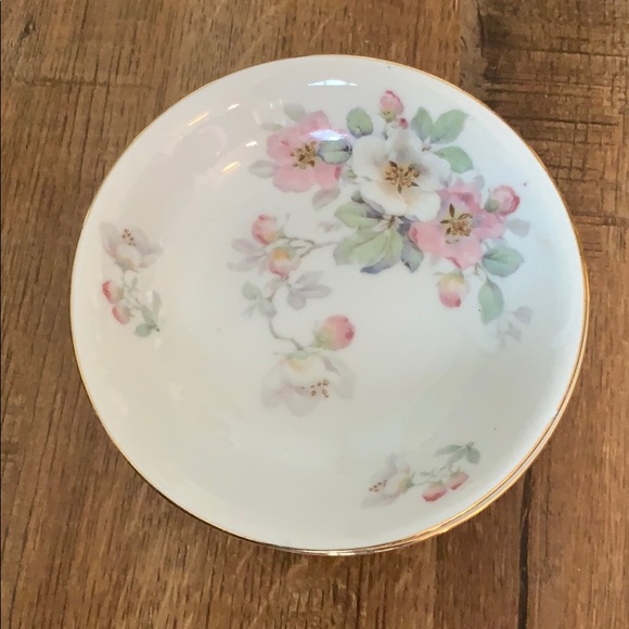 Tirschenreuth Apple Blossom Design Dessert Plate - Picture 3 of 5